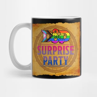 D&D Surprise party Pride - Bi Flag Mug